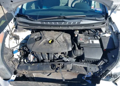 2013 Hyundai Elantra Gls z USA, uszkodzony, nr VIN 5NPDH4AE8DH404779